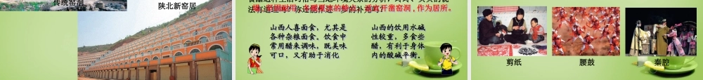 八年级地理下册(8.5 黄土高原的区域发展和居民生活)课件 (新版)湘教版 课件