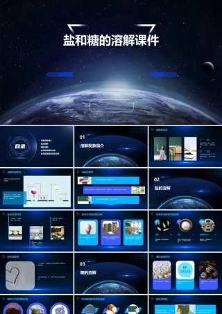 盐和糖的溶解课件