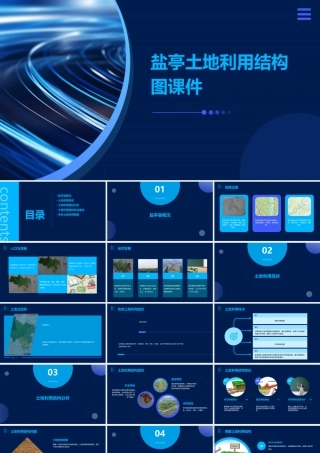 盐亭土地利用结构图课件