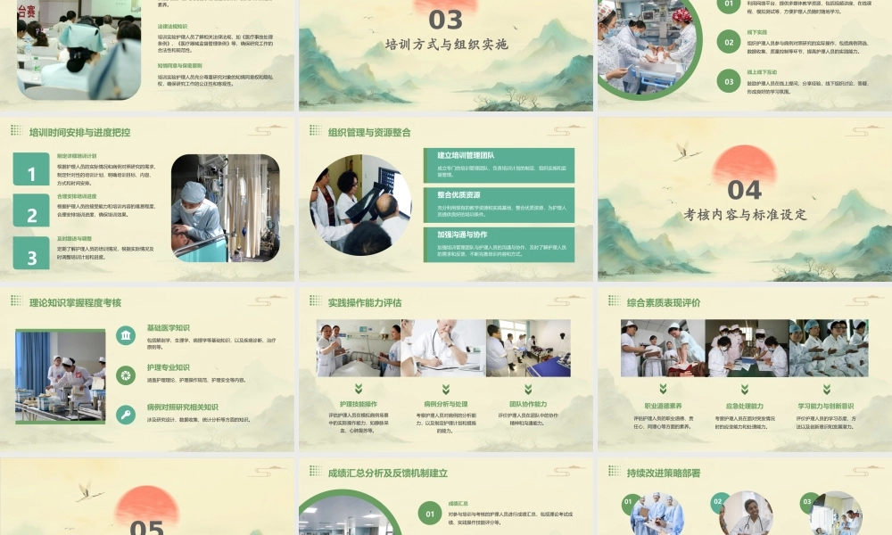 病例对照研究实验护理人员培训与考核