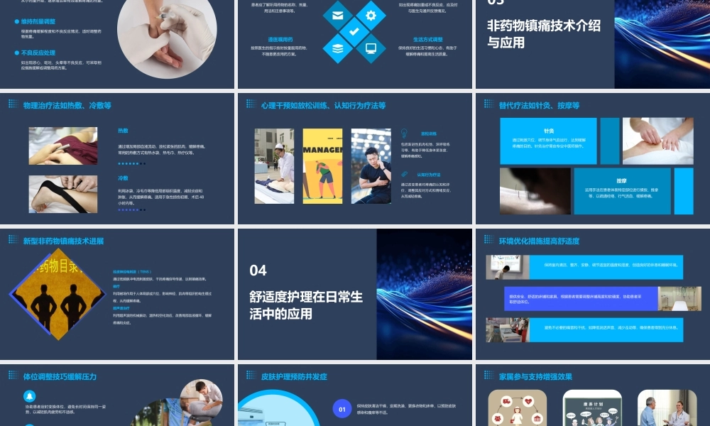 疼痛管理与舒适度护理科普