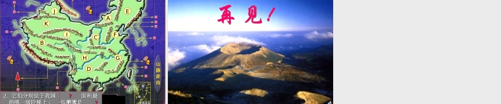 八年级地理 中国的地形区课件