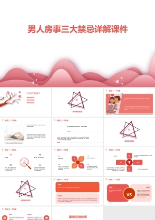 男人房事三大禁忌详解课件