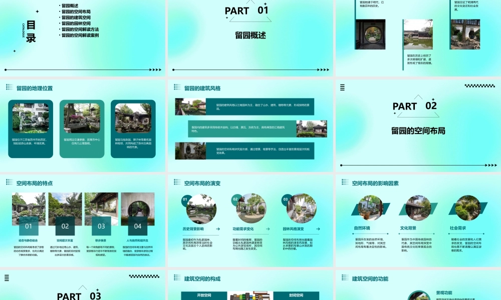 留园的空间解读课件