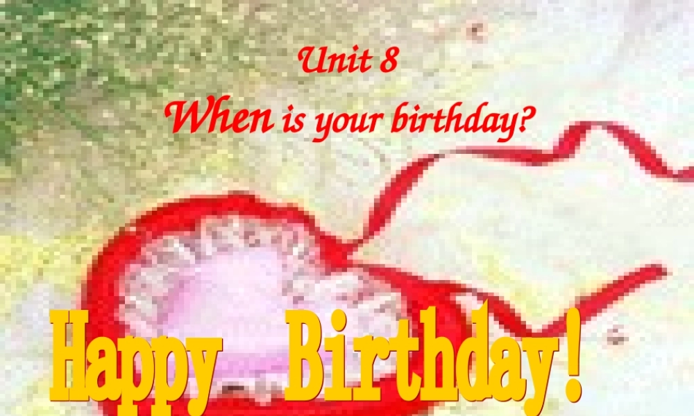 七年级英语上册第八单元整单元课件新目标 课件