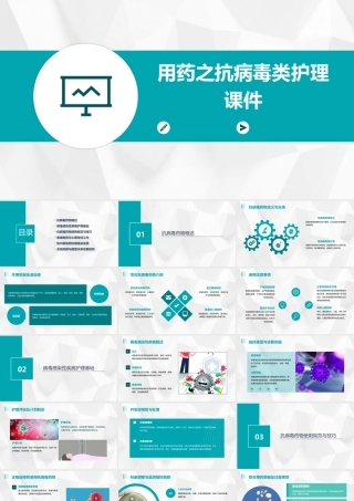 用药之抗病毒类护理课件