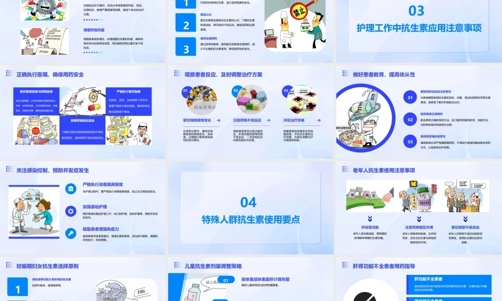 用药之抗生素的合理使用与护理课件