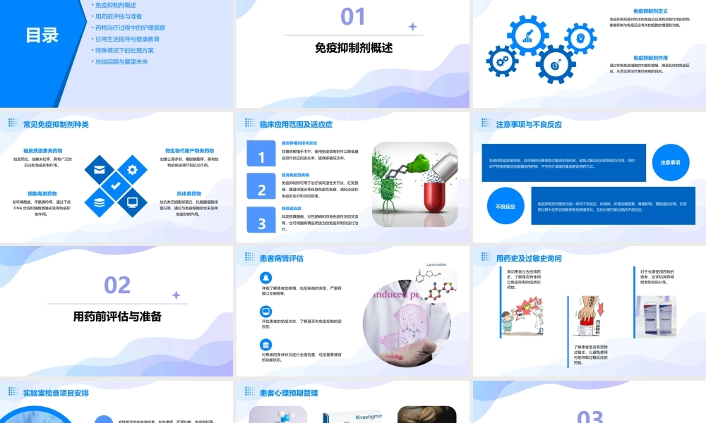 用药之免疫抑制剂的护理课件