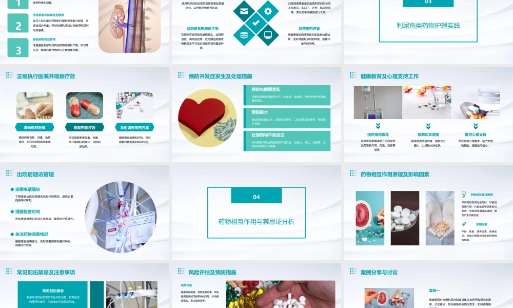 用药之利尿剂类护理课件