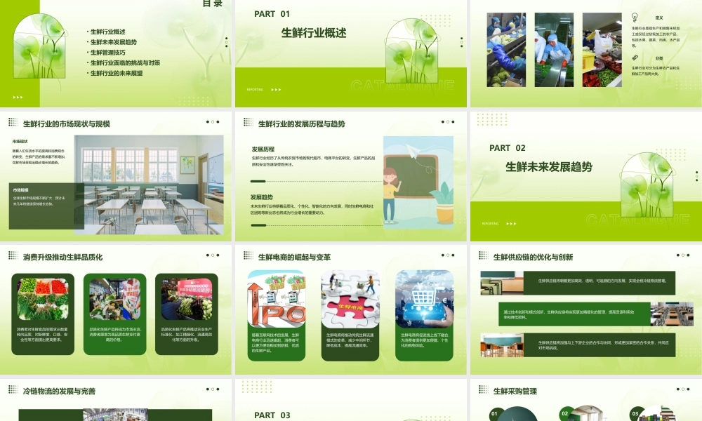 生鲜未来发展趋势及生鲜管理技巧课件