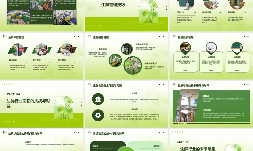 生鲜未来发展趋势及生鲜管理技巧课件