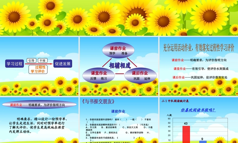市级教研活动作业评价资料