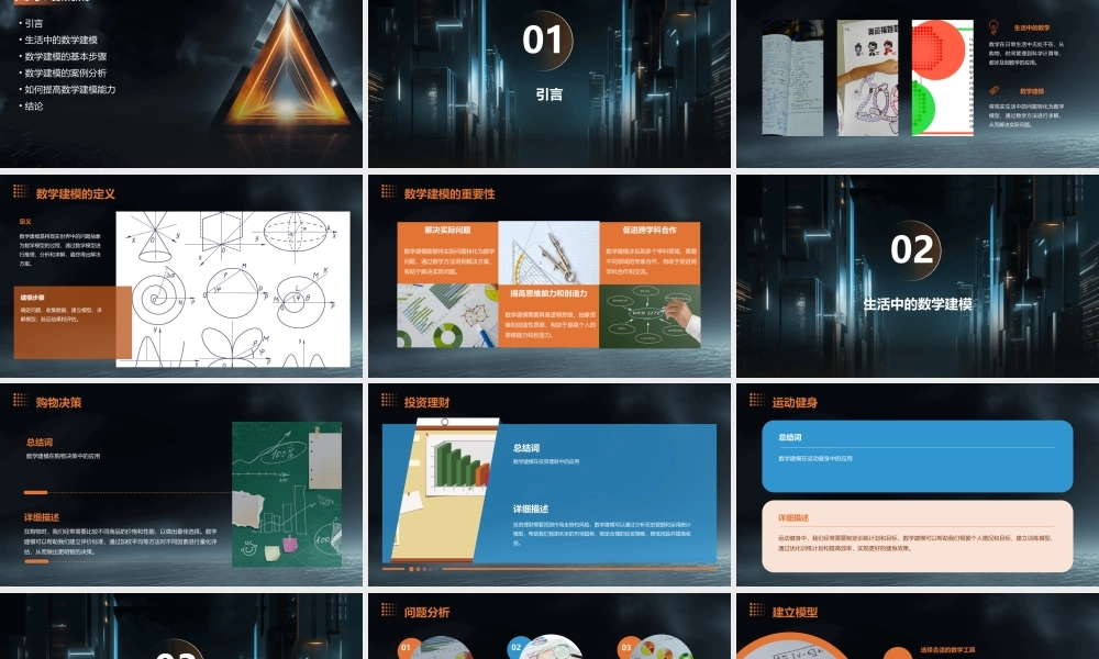 生活中的数学——初探数学建模课件