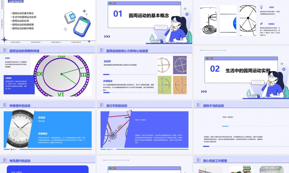 生活中的圆周运动通用课件