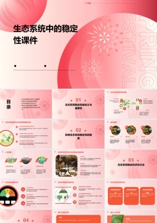 生态系统中的稳定性课件