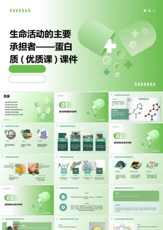生命活动的主要承担者——蛋白质(优质课)课件