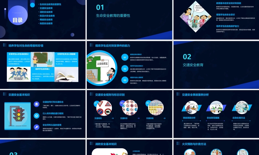 生命安全教育通用课件