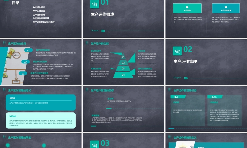 生产运作的基本概念课件