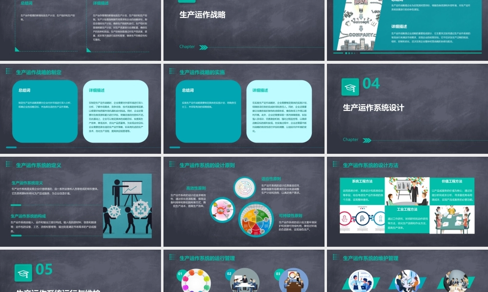 生产运作的基本概念课件