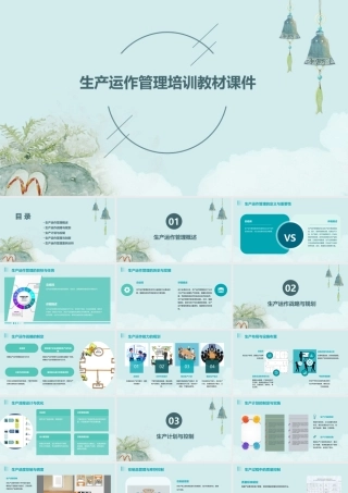 生产运做管理培训教材课件