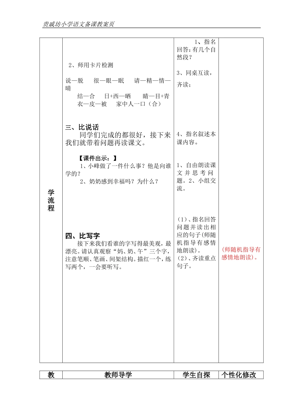 棉鞋里的阳光教学设计_第2页