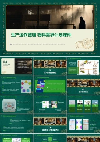 生产运作管理 物料需求计划课件