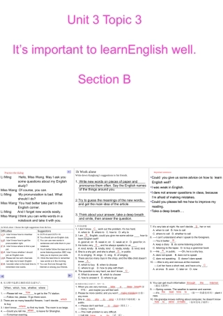 九年级英语上册Unit3 Topic 3 Section B 5 课件湘教版 课件