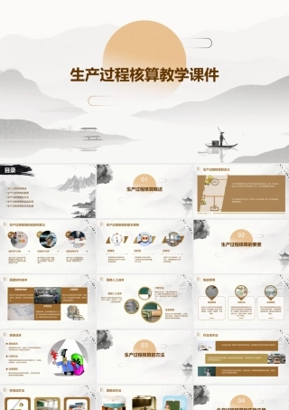 生产过程核算教学课件