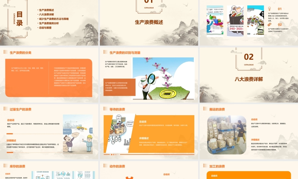 生产过程中八大浪费课件