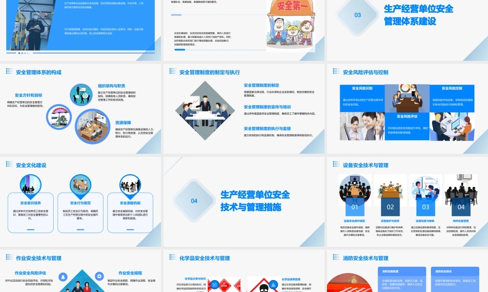 生产经营单位安全管理人员通用课件