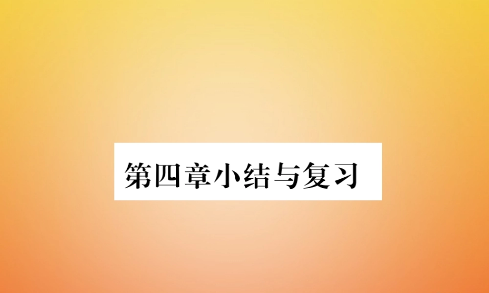 八年级数学下册 第4章 因式分解小结与复习课件 (新版)北师大版 课件