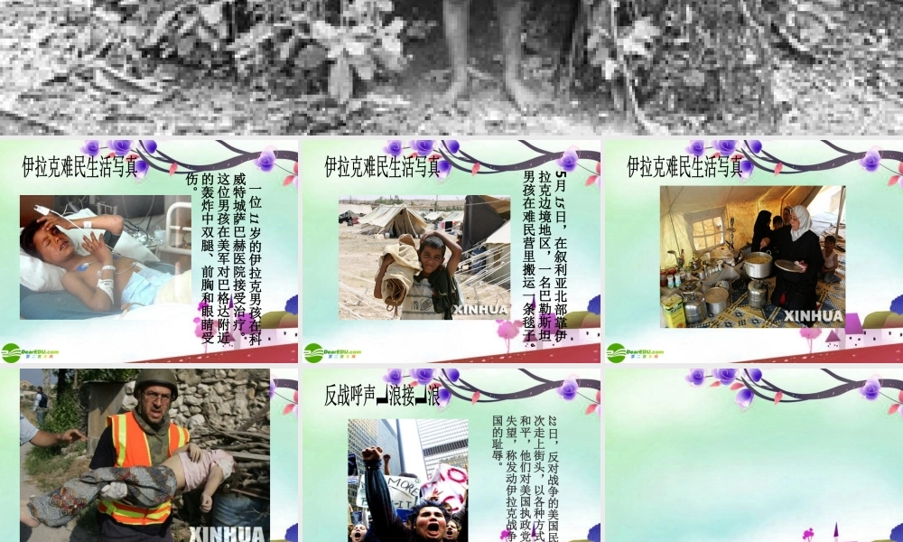 九年级思想品德 第一节(共同的问题 共同的选择)课件 湘师版 课件