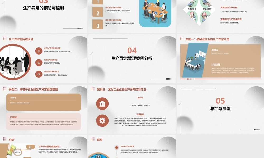 生产管理生产异常管理课件