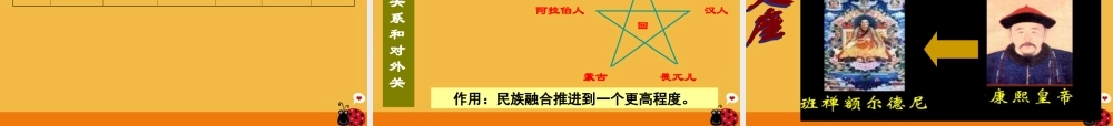 中考历史 中国古代的民族关系和对外关系专题复习课件