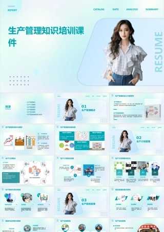 生产管理知识培训课件