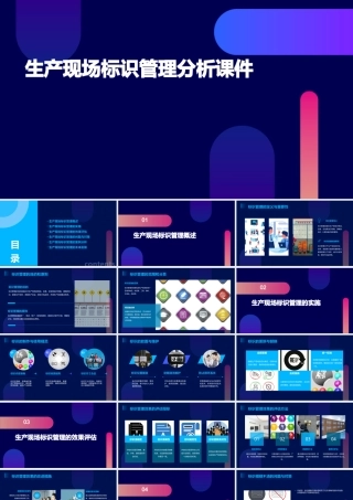 生产现场标识管理分析课件