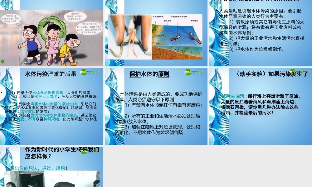 八年级生物下册 环境的污染与保护课件 苏科版 课件