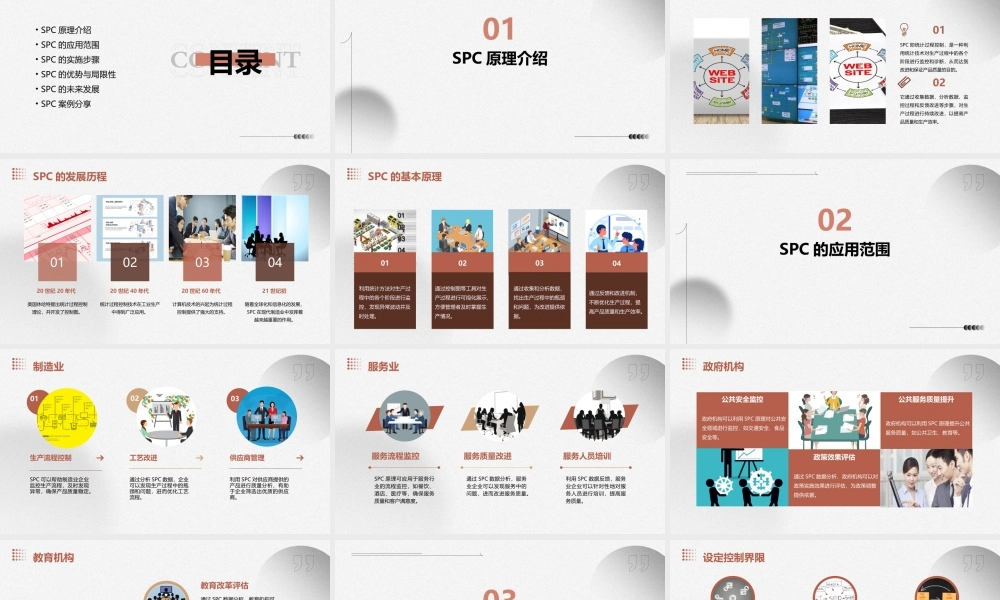 生产品质管理资料——SPC原理及应用培训课件