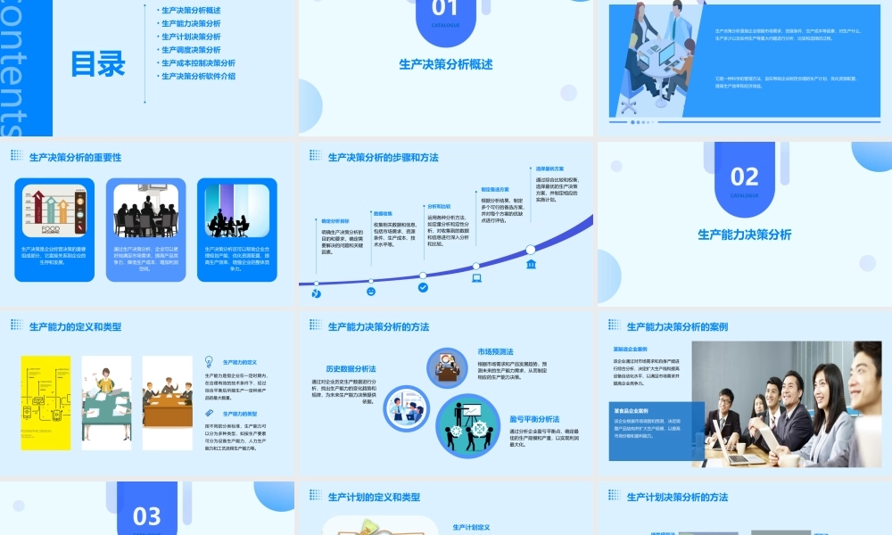 生产决策分析课件
