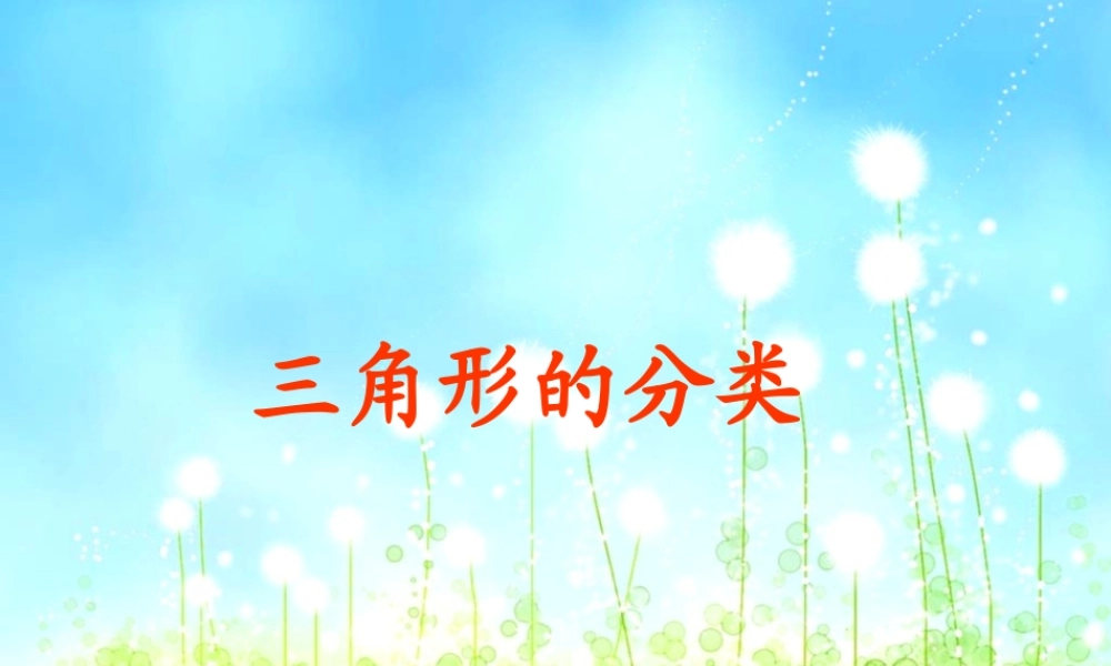 三角形的分类课件 (2)