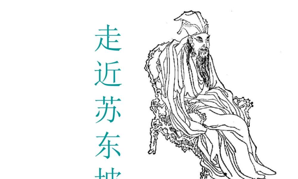 届高考语文第一轮知识点专题复习(走近苏东坡)课件