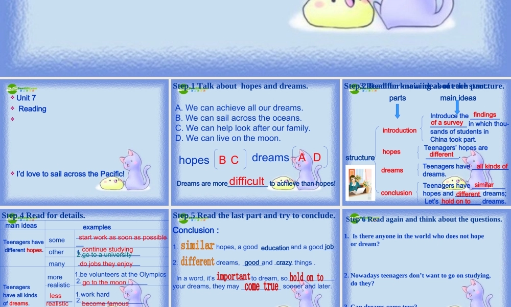 九年级英语上册 unit7-reading课件 人教新目标版0 课件