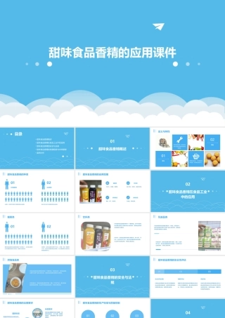 甜味食品香精的应用课件
