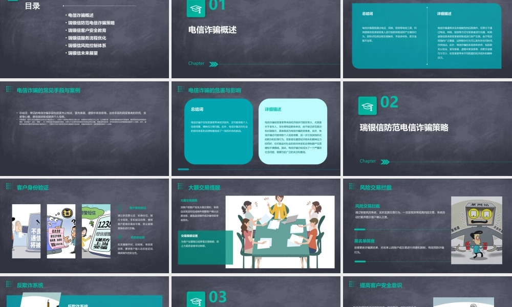 瑞银信防范电信诈骗课件