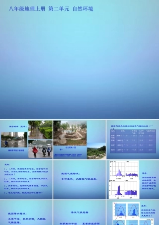 中学八年级地理上册(2.2 气候)课件 新人教版 课件