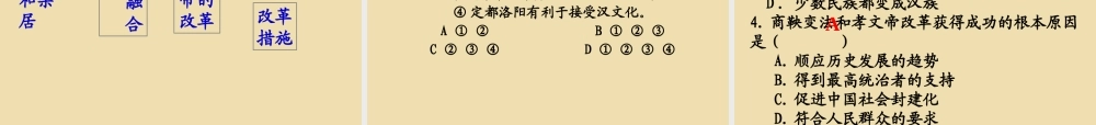 中考历史(北方民族大融合)复习课件1 课件