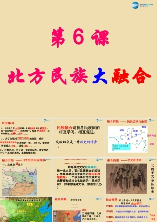 中考历史(北方民族大融合)复习课件1 课件