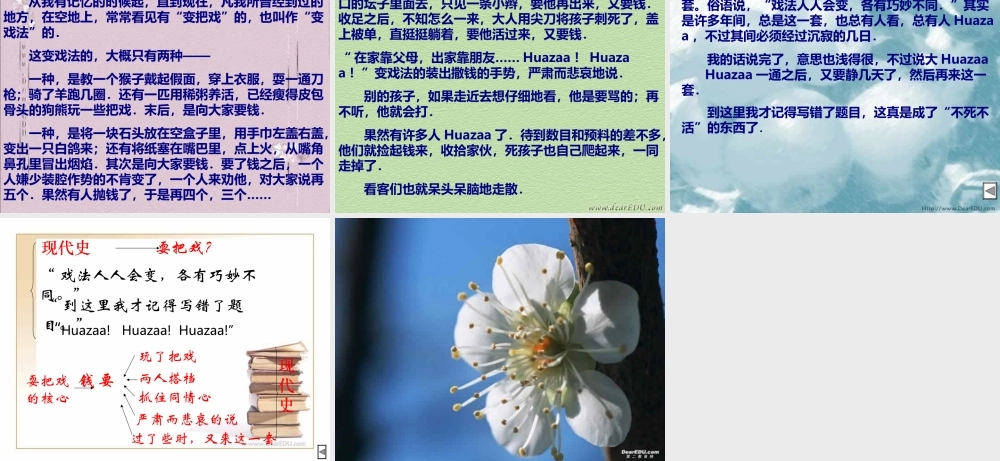 人教版高一语文记念刘和珍君教学课件