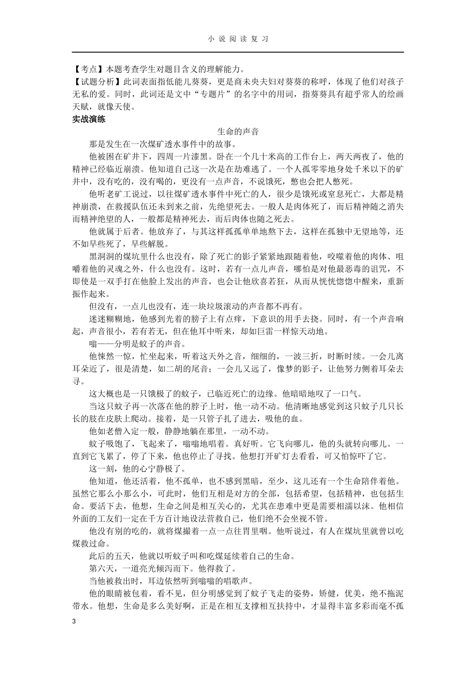 小说阅读复习（三）_第3页