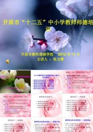 中小学教师师德培训 (2)